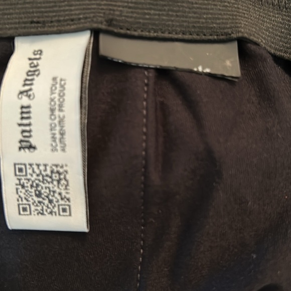 Palm Angels Size Medium Pants Relaxed Fit Black with Gold Stars - Picture 8 of 12